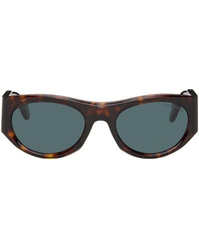 Cutler and Gross Tortoiseshell 9276 Sunglasses - Black