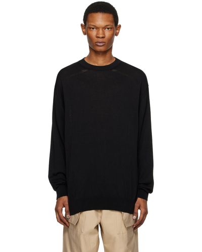 Cordera Fretwork Sweater - Black