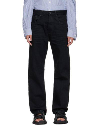 Balenciaga Slim Fit Jeans - Black