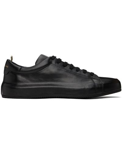 Officine Creative Black Easy 001 Trainers