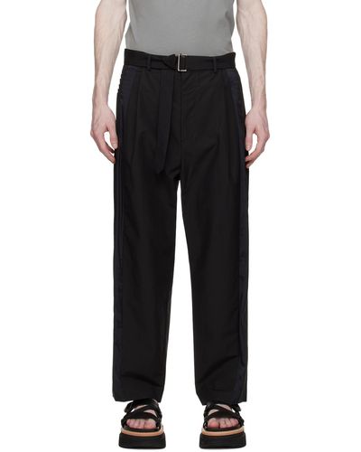 Rito Structure Combined Pants - Black