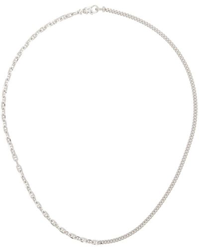 Tom Wood Rue Chain Necklace - Metallic