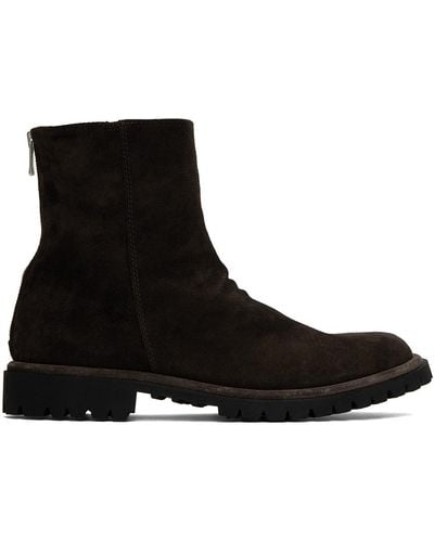 Officine Creative Brown Spectacular 012 Boots - Black