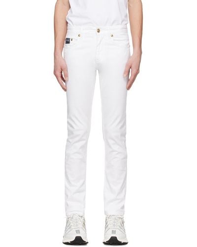 Versace Jeans Couture Slim-Fit Jeans - White