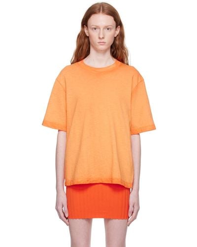Cotton Citizen Tokyo Crop T-shirt - Orange