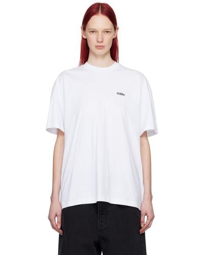 032c 'Nothing New' T-Shirt - White