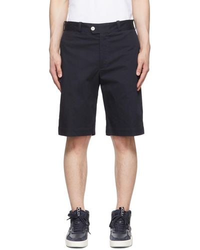 Moncler Cotton Shorts - Blue