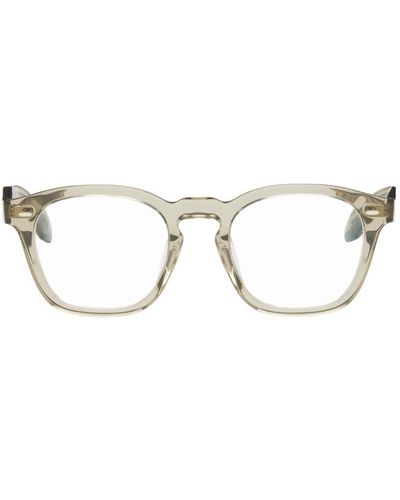 Oliver Peoples グレー N. 03 メガネ - ブラック