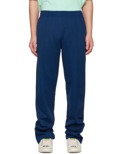 Acne Studios Blue Zip Joggers