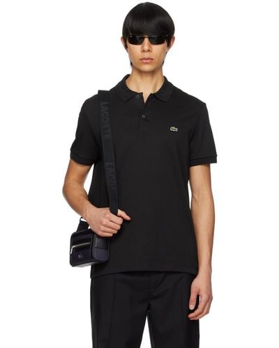 Lacoste Regular-fit Polo - Black