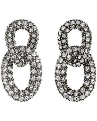 Isabel Marant Silver Funky Ring Earrings - Metallic