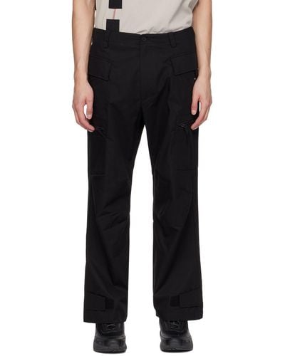 A_COLD_WALL* * Zip Cargo Trousers - Black