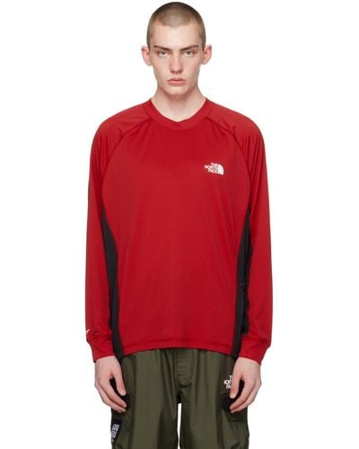 Undercover The North Face Edition Long Sleeve T-Shirt - Red