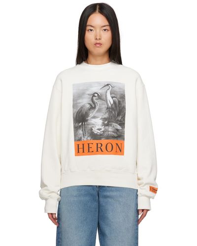 Heron Preston Off-white 'heron' Sweatshirt - Grey