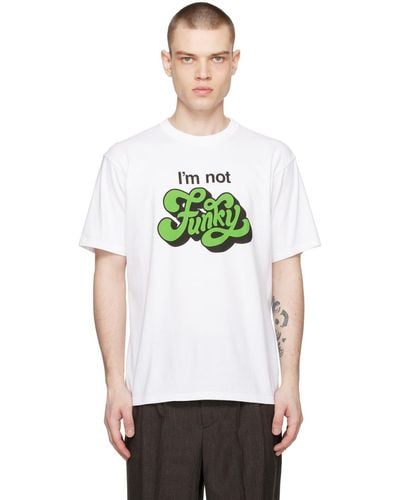 Undercover 'i'm Not Funky' T-shirt - Green