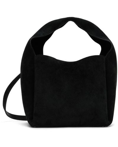 Totême Toteme Black Suede Bucket Bag
