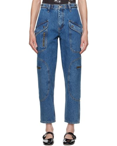 RE/DONE Blue Taper Jeans