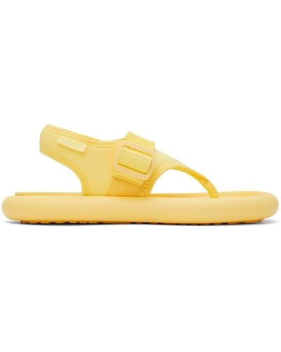 OTTOLINGER Yellow Camper Edition Aqua Sandals - Black