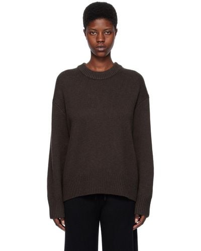 Lisa Yang ブラウン Renske セーター - ブラック
