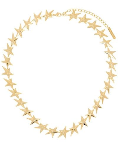 Mugler Gold Star Necklace - Metallic