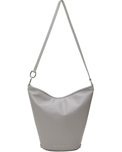 Proenza Schouler Grey White Label Spring Bag