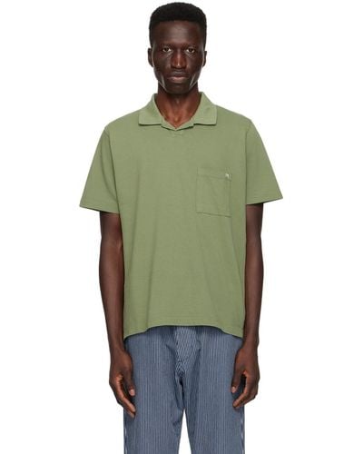 Universal Works Vacation Polo - Green
