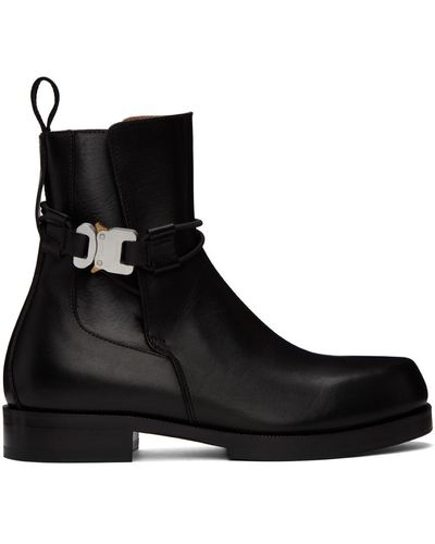 1017 ALYX 9SM Low Buckle Boots - Black