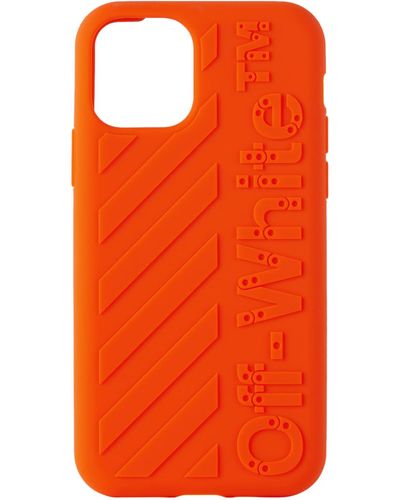 Off-White c/o Virgil Abloh Off- Diag Iphone 11 Pro Case - Orange
