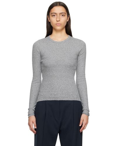 Rag & Bone Ragbone Essential Long Sleeve T-shirt - Black