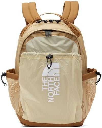 The North Face Beige Bozer Backpack - Natural