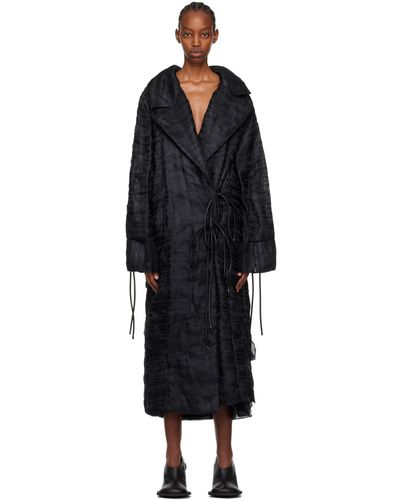 Yume Yume 'grown By Nature' Coat - Black