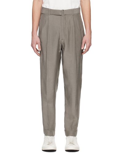 Officine Generale Pantalon hugo taupe - Gris