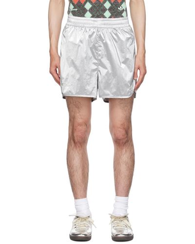Wales Bonner Silver Adidas Originals Edition Shorts - White