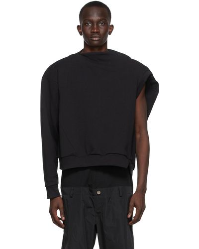 Spencer Badu Twisted Sweatshirt - Black