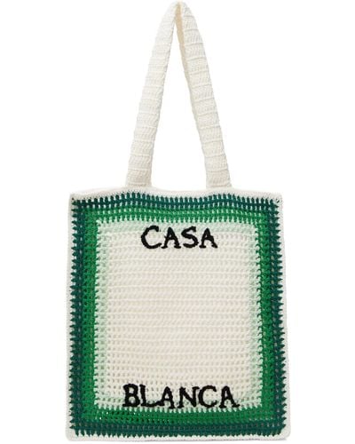 Casablanca Crochet Tote - Multicolor