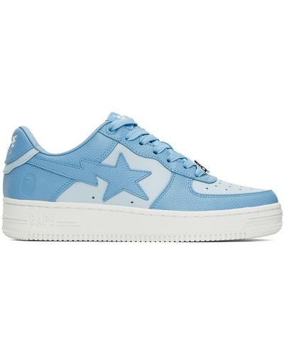 A Bathing Ape Blue Sta #9 Trainers