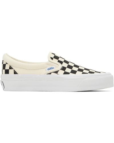 Vans オフホワイト& Reissue 98 Lx スリッポンスニーカー