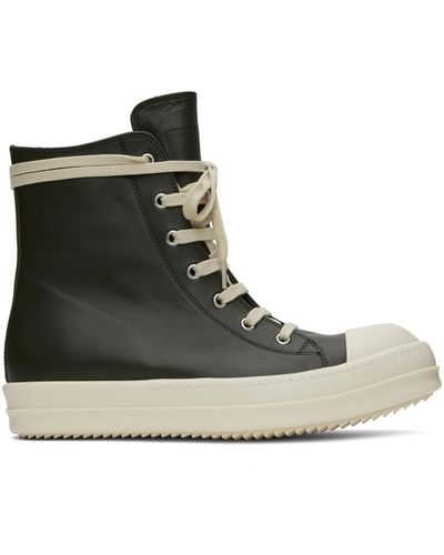 Rick Owens ハイカットスニーカー - ブラック