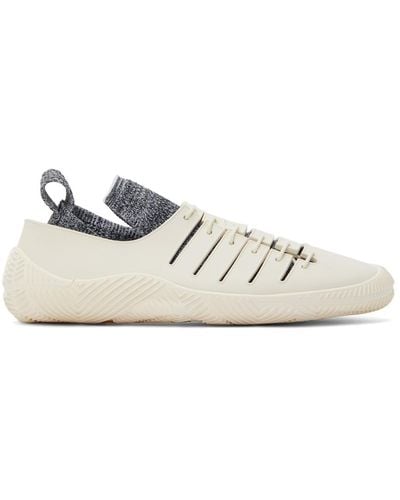 Bottega Veneta White Climber Sneakers - Multicolour