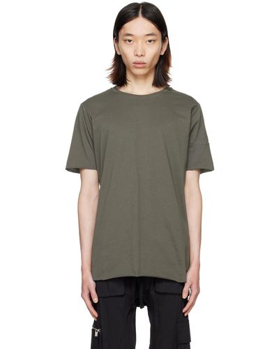 Thom Krom T-shirt m ts 784 vert - Noir