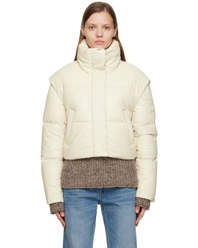 Mackage Off- Bailey Down Jacket - Natural