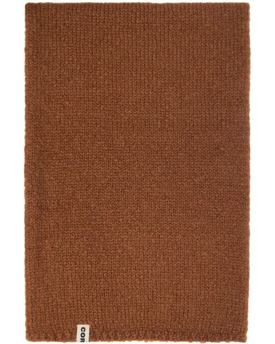 Cordera Écharpe rectangulaire brune - Marron