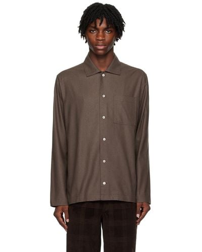 Another Aspect 2.1 Shirt - Brown