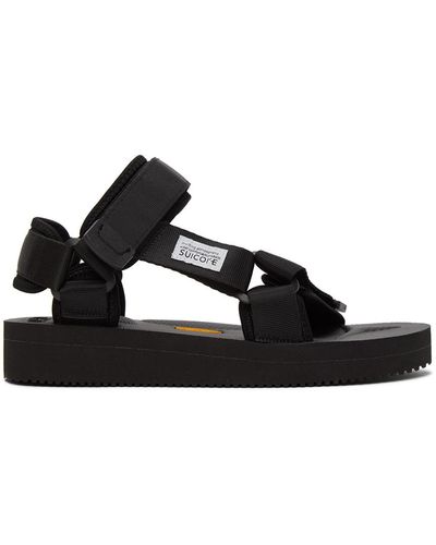 Suicoke Depa-v2 Velcro-strap Sandals - Multicolour