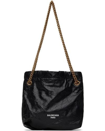 Balenciaga Crush Xs Tote Bag - Black