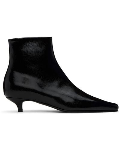 Totême Toteme Black 'the Slim' Ankle Boots