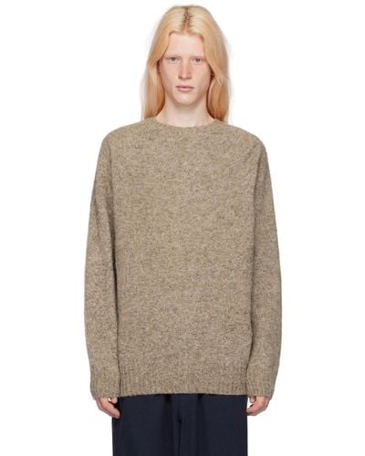 YMC Suededhead Sweater - Natural