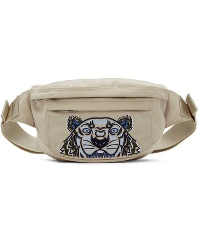 KENZO Sac-ceinture à logo de tigre - Neutre