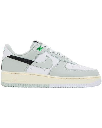 Nike Green Air Force 1 '07 Lv8 Sneakers - Black