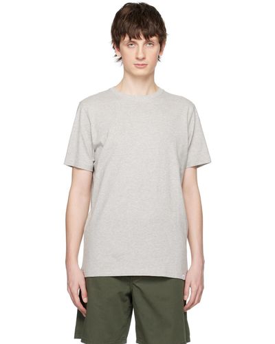 Norse Projects グレー Niels Tシャツ - マルチカラー